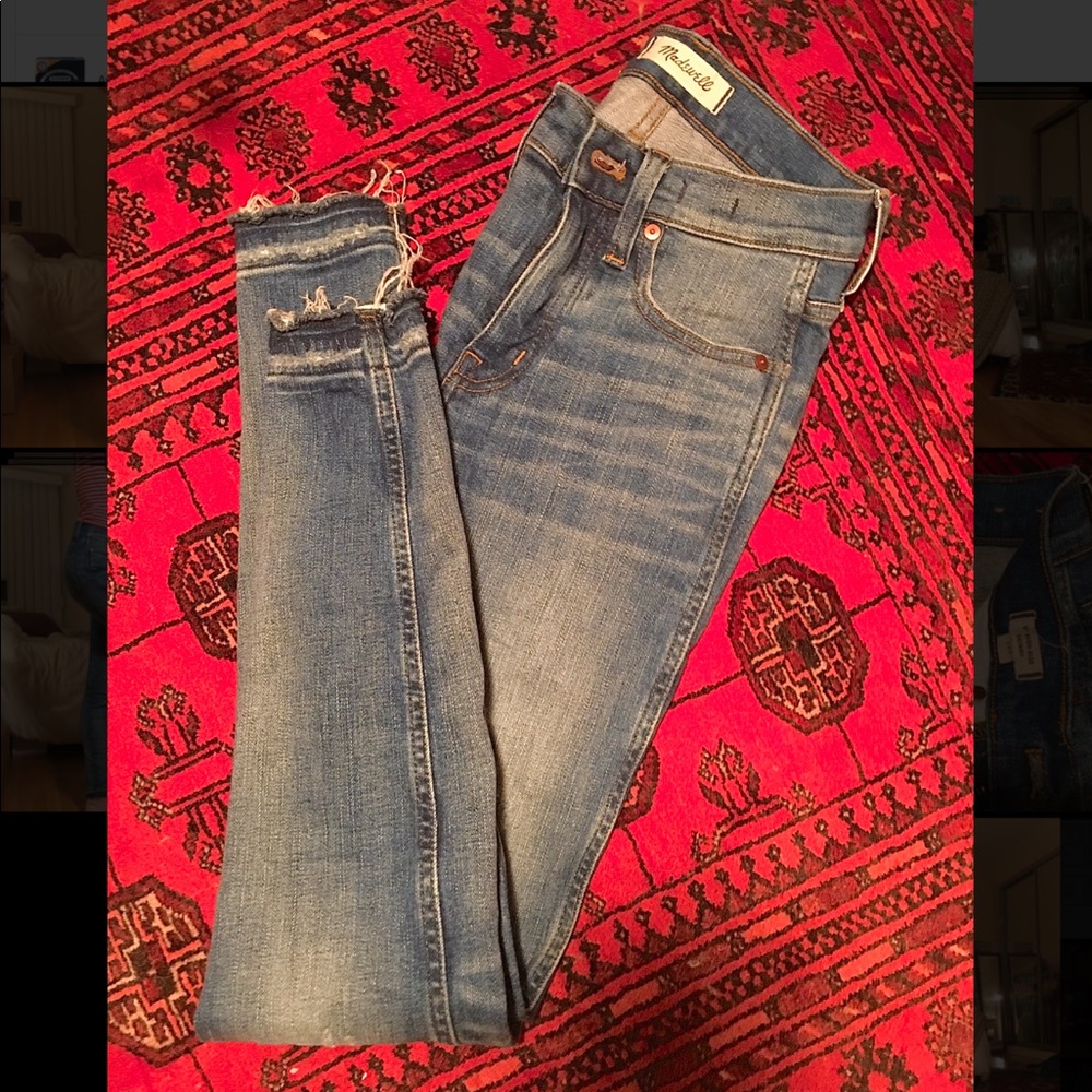 NEW Madewell 9” High Rise Skinny Jeans
